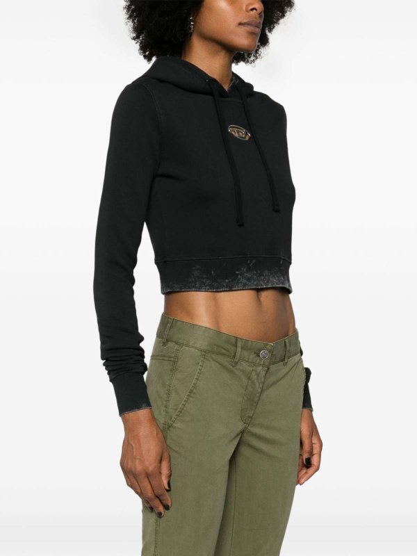 DIESEL buy online スウェットシャツ/セーター - 黒