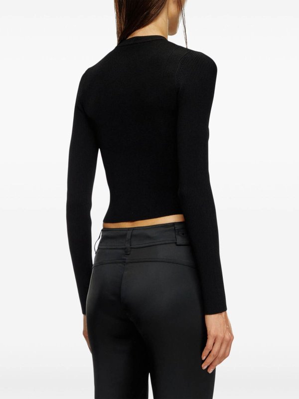 DIESEL buy online Top A-Valari in misto viscosa a coste