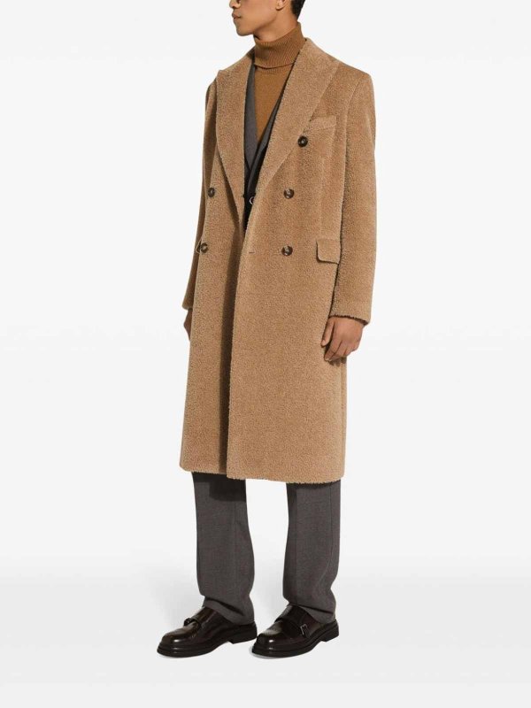 Abrigo Largo - Beis shop online: DOLCE & GABBANA