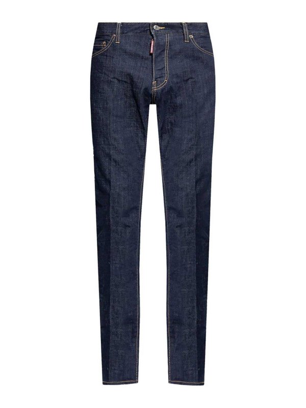 DSQUARED2: straight leg jeans - Jeans