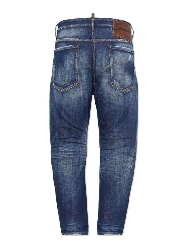 DSQUARED2: Jeans Rectos online - Vaqueros Rectos - Azul