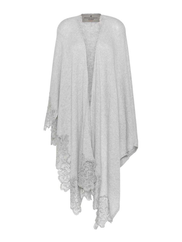 ERMANNO SCERVINO: Capas  y Ponchos - Capa - Gris