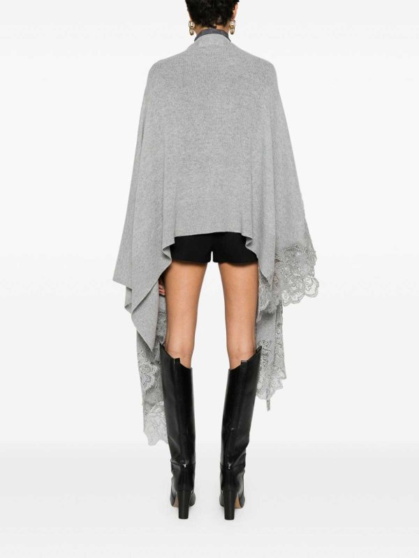 The Best Shops ERMANNO SCERVINO: Capas  y Ponchos - Capa - Gris