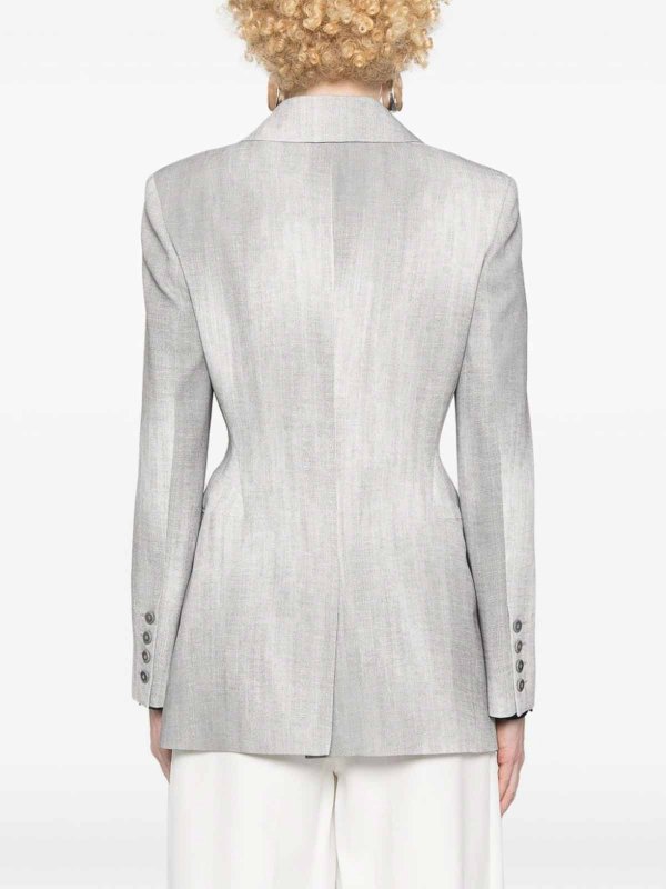 The Best Shops ERMANNO SCERVINO: Vestes de costume - Blazer - Gris