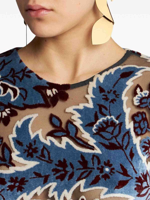 The Best Shops ETRO: Suéter Cuello Redondo - Multicolor