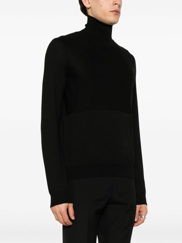 The Best Shops JIL SANDER: Suéteres con cuello pico - Suéter Cuello Redondo - Negro