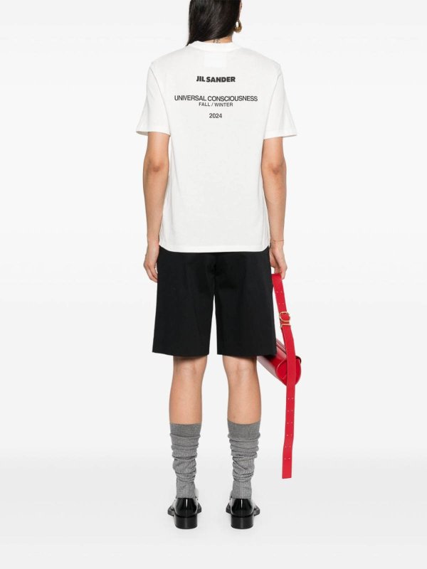 The Best Shops JIL SANDER: Camisetas - Camiseta - Blanco