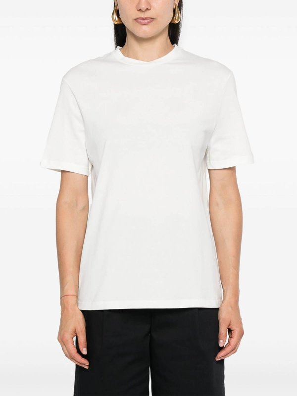 Camiseta - Blanco shop online: JIL SANDER