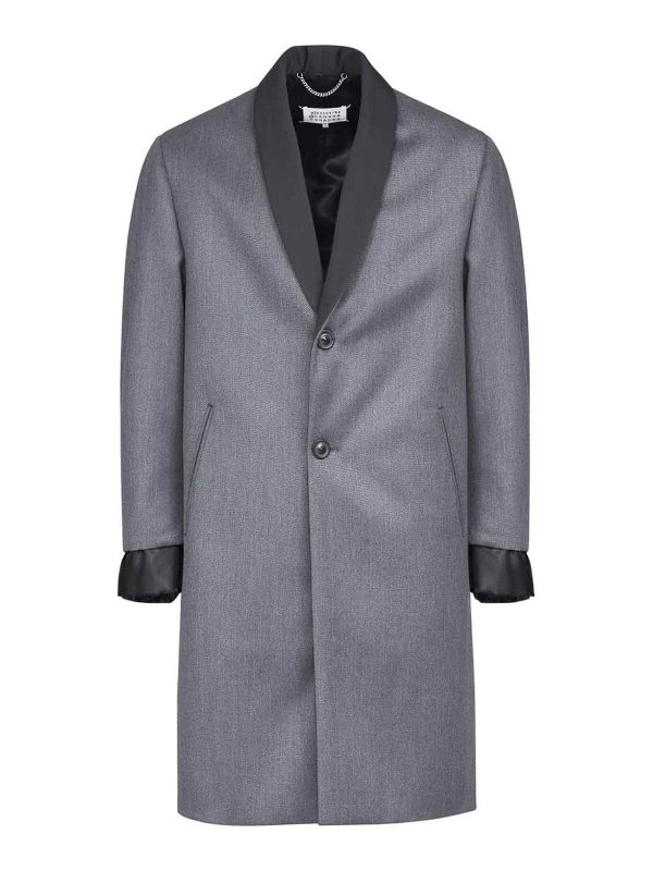 Maison Margiela: knee length coats - Coats