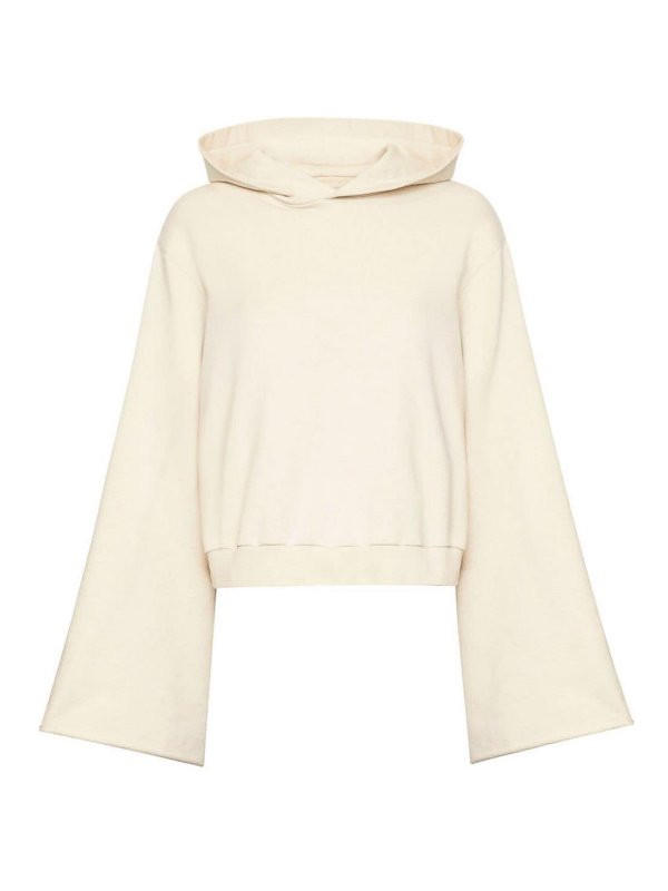 MM6 MAISON MARGIELA: Sweatshirts und Pullover - Sweatshirt - Beige