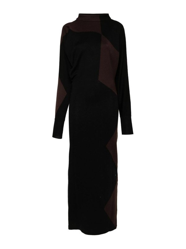 Philosophy di Lorenzo Serafini: Strickpullover mit Rundhalsausschnitt - Rundhalspullover - Schwarz