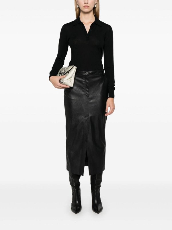 Pinko buy online Rundhalspullover - Schwarz