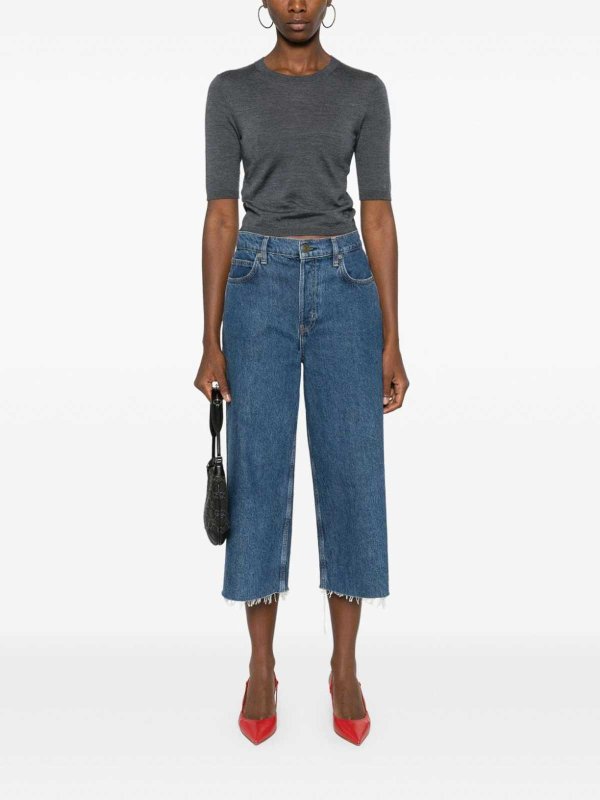 Pinko buy online Rundhalspullover - Grau