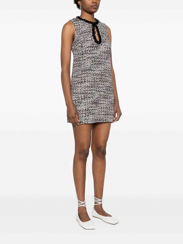 Self Portrait buy online Knielanges Kleid - Weiß