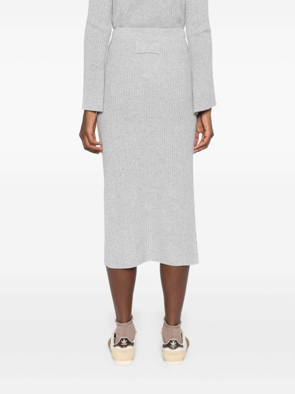 The Best Shops TWINSET: Faldas largas - Falda gris