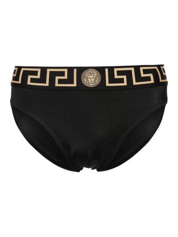 VERSACE: Badeanzüge und Badehosen - Badehose - Schwarz