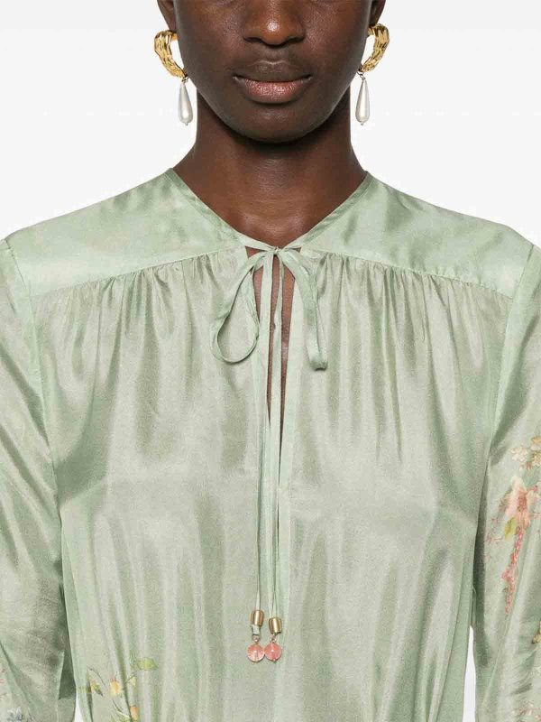 ZIMMERMANN: Maxi robe online - Maxi Robe - Vert