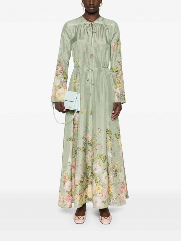 ZIMMERMANN buy online Maxi Robe - Vert