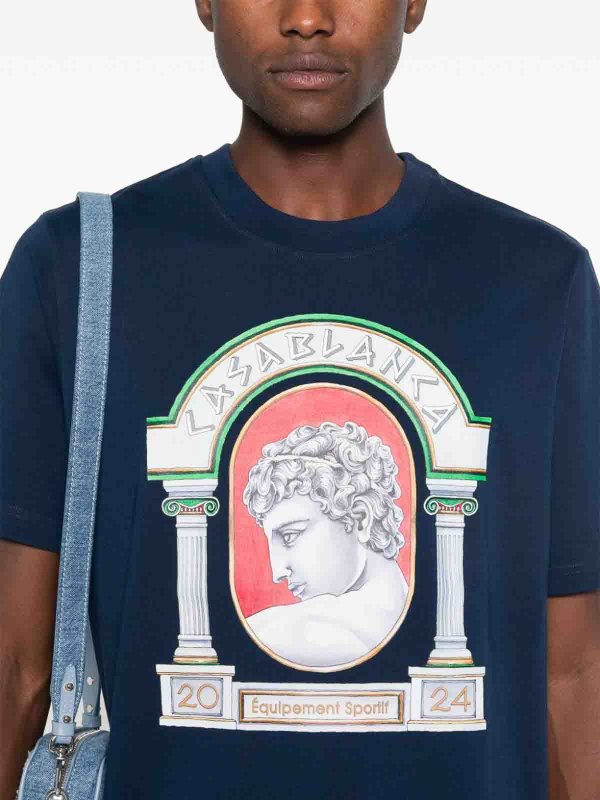 CASABLANCA: Camisetas online - Camiseta - Azul