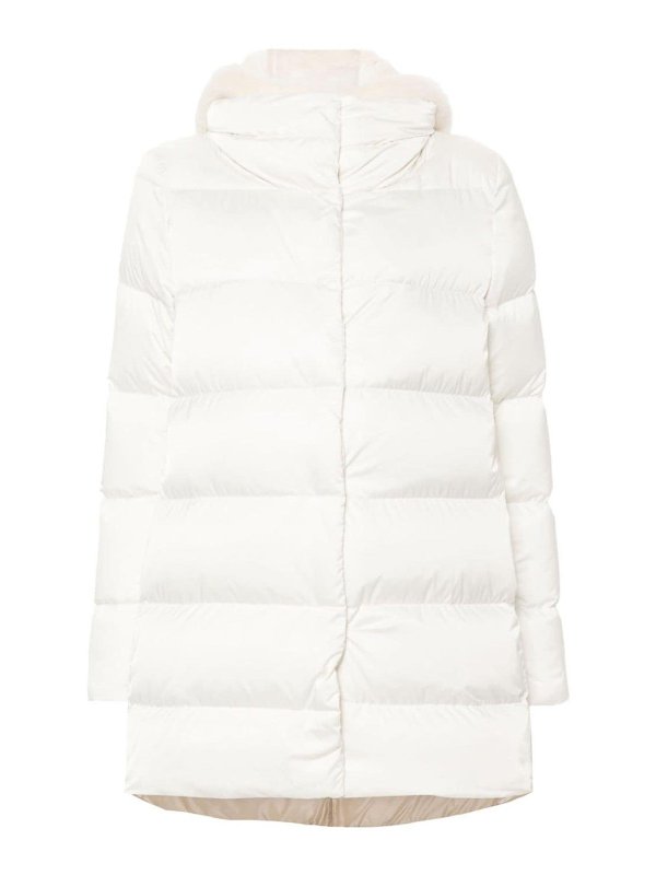 HERNO: ダウン・ハイテクジャケット - ダウンジャケット - 白
