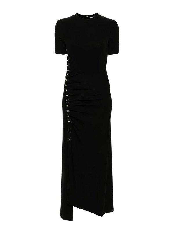 PACO RABANNE: Maxi robe - Maxi Robe - Noir