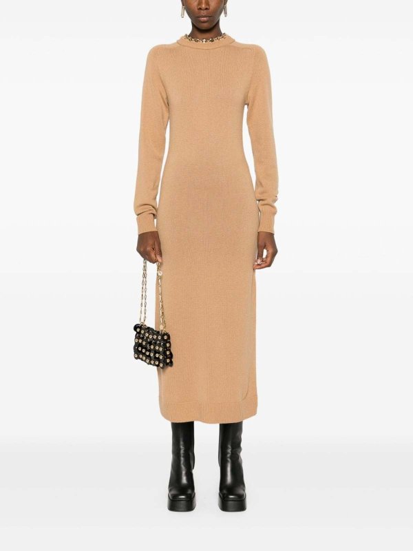 PACO RABANNE: Vestidos largos online - Vestido Largo - Camel