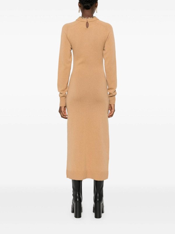 The Best Shops PACO RABANNE: Vestidos largos - Vestido Largo - Camel