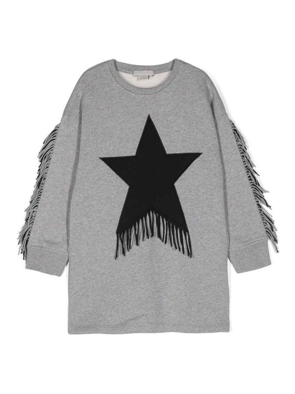 STELLA McCARTNEY: Pull col rond - Pull Col Rond - Gris