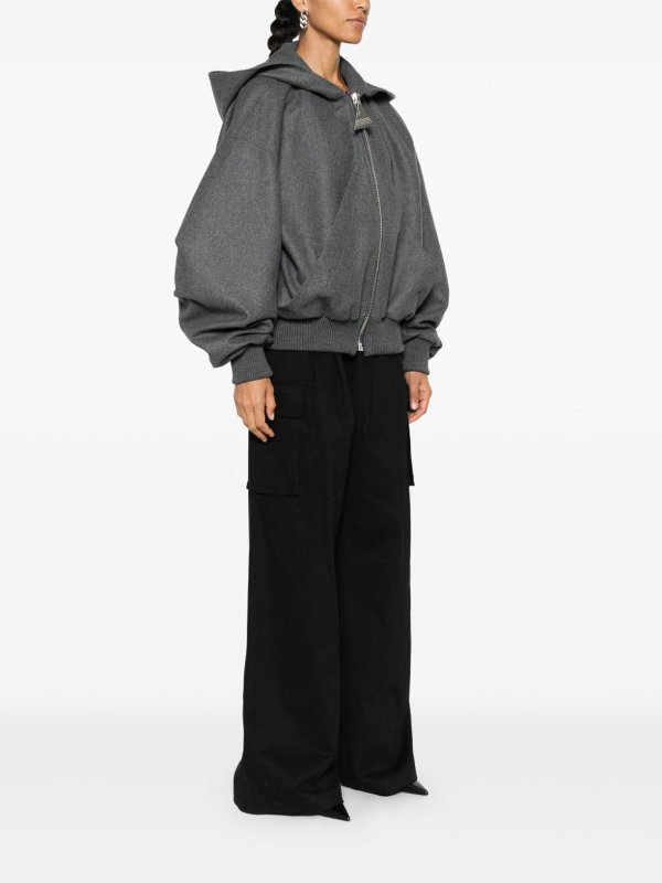 The Best Shops The Attico: スウェット＆セーター - スウェットシャツ/セーター - グレー