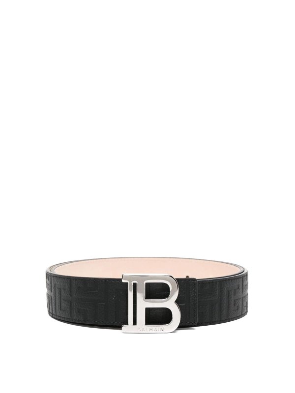 Balmain: Cinturones - Cinturón - Negro