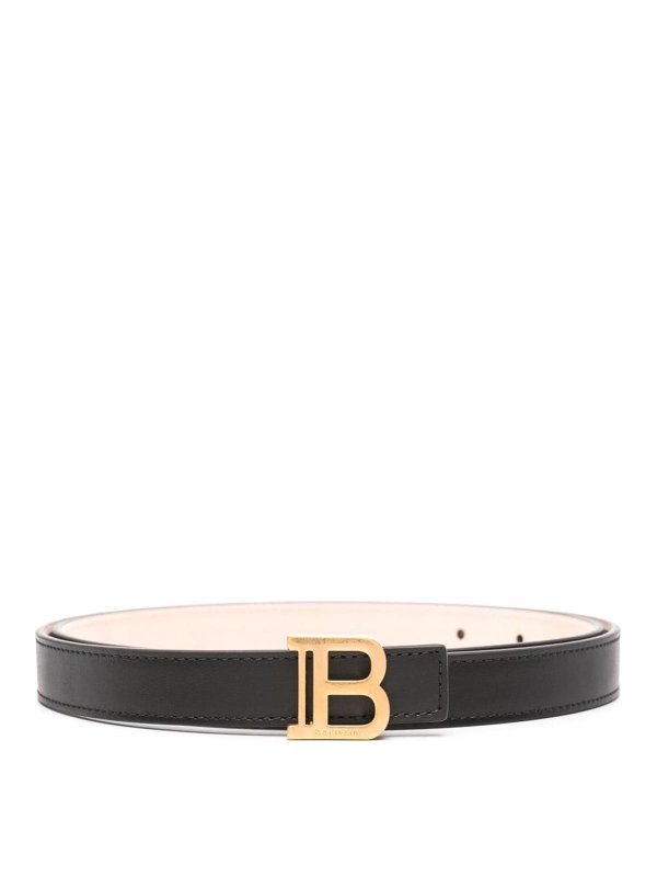 Balmain: Cinturones - Cinturón - Negro