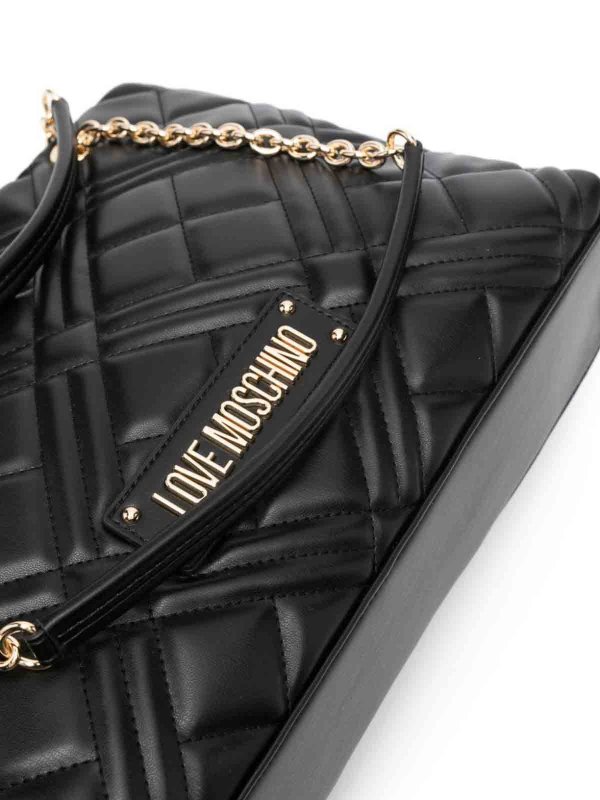LOVE MOSCHINO: Sac porté épaule femme - Noir 1 Sac Porté Épaule Love Moschino JC