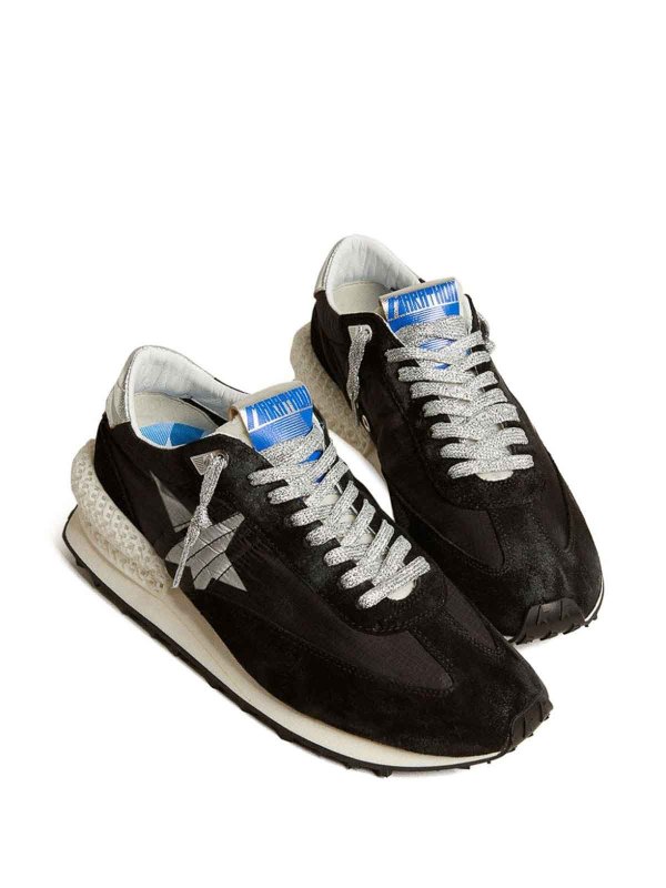 The Best Shops GOLDEN GOOSE: Chaussures à lacets - Chaussures À Lacets - Argent