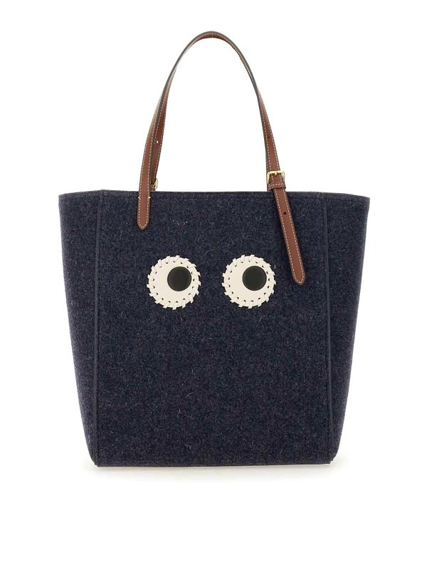 Anya Hindmarch: totes bags - Small Eyes Tote Bag