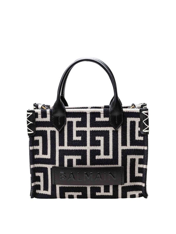 Balmain: Schultertaschen - Schultertasche - Bunt