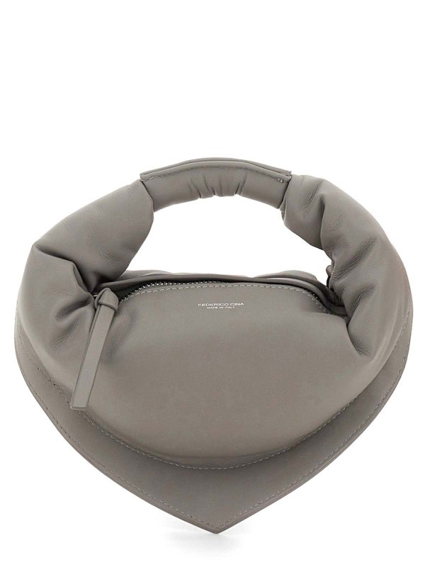 Sac Bandoulière - Gris shop online: FEDERICO CINA