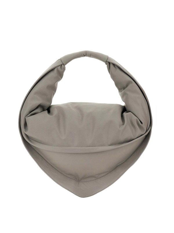 FEDERICO CINA: クロスボディバッグ - クロスボディバッグ - グレー