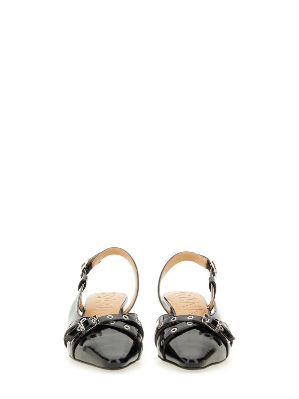 GANNI buy online Black slingback