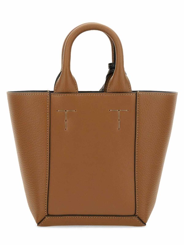 トッズ レディース トートバッグ XBWCLNA01T0N2B9O80 Tod's トートバッグ - ライトブラウン | XBWCLNA01T0N2B9O80