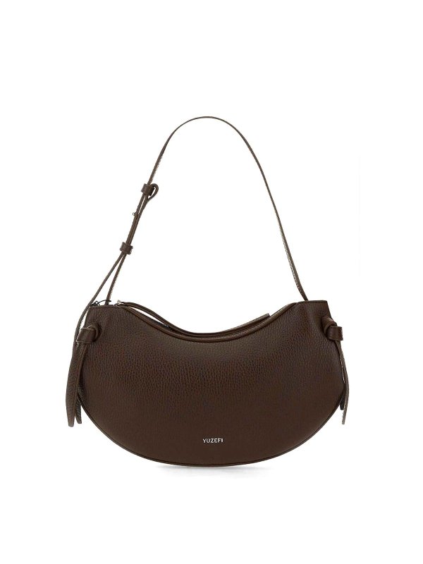 YUZEFI: クロスボディバッグ - クロスボディバッグ - ブラウン