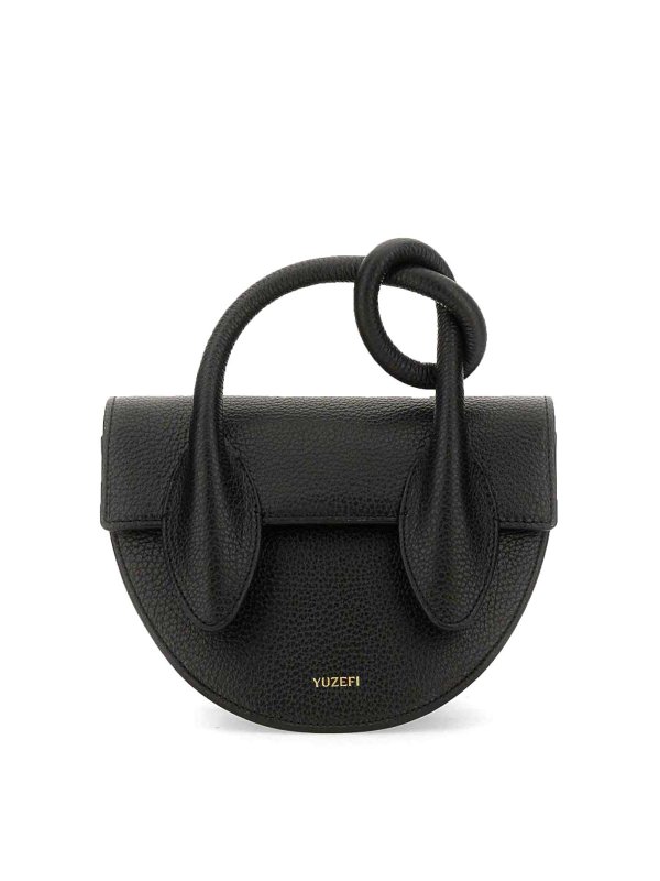 YUZEFI: クロスボディバッグ - クロスボディバッグ - 黒
