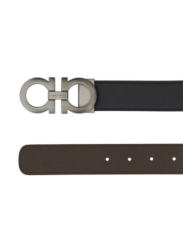 FERRAGAMO: belts online - Leather belt