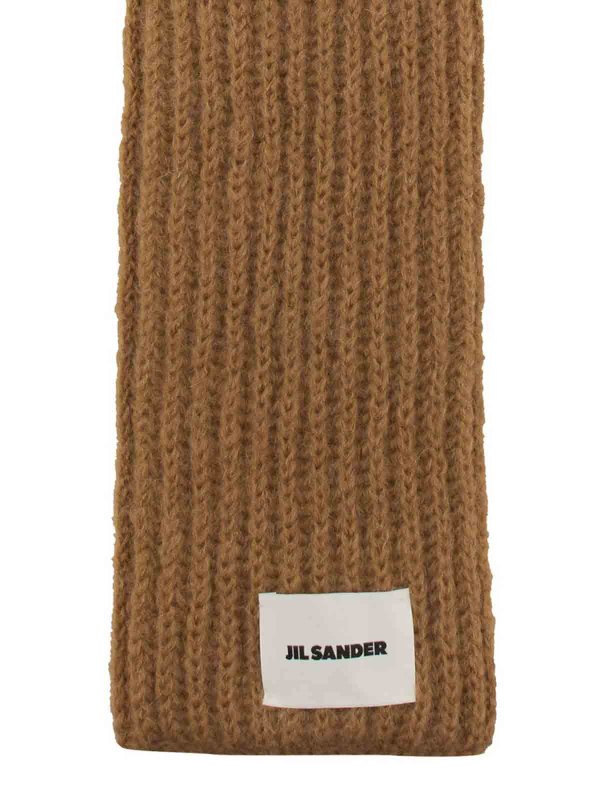 JIL SANDER: scarves online - Scarf With Logo