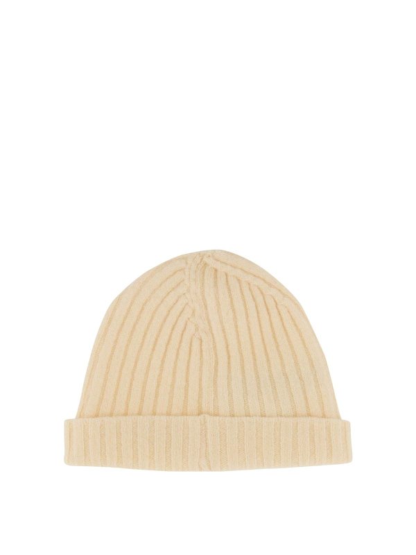 JIL SANDER: Mützen - Mütze - Weiß