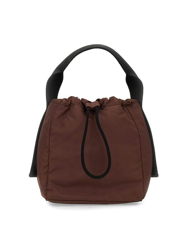 GANNI: Clutches - Clutch - Braun