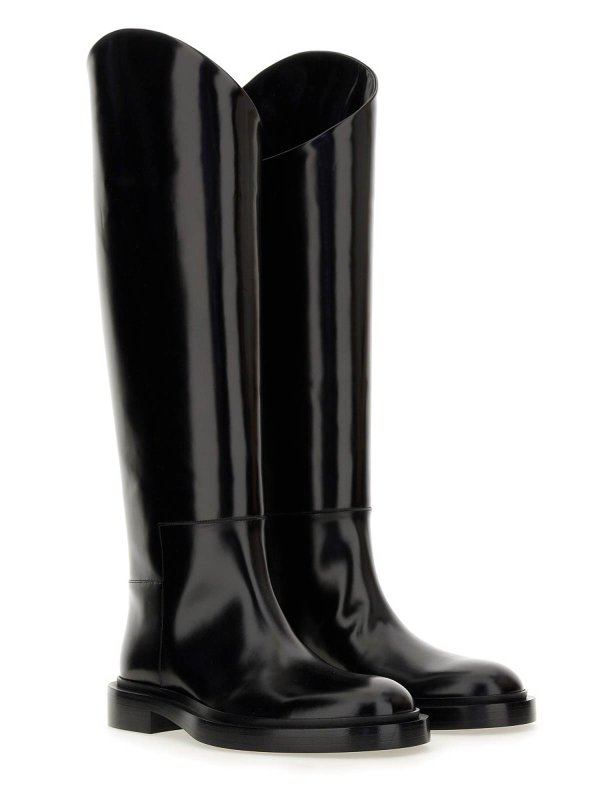 JIL SANDER: boots online - Leather Boot