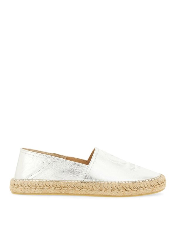 KENZO: espadrilles - Leather Espadrilles