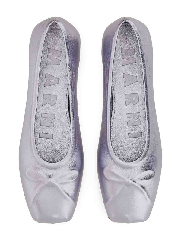 Marni: flat shoes online - Little Bow dancer