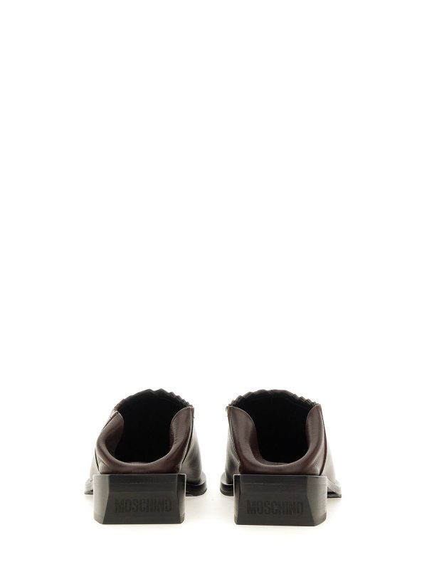 The Best Shops MOSCHINO: classic shoes - Leather classic shoes