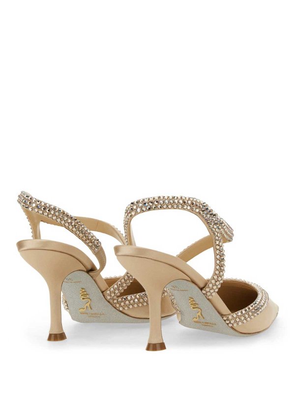 The Best Shops RENE CAOVILLA: Sandalen - Beige